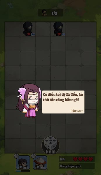 Hướng dẫn trò chơi chiến thuật xúc xắc Tam Quốc