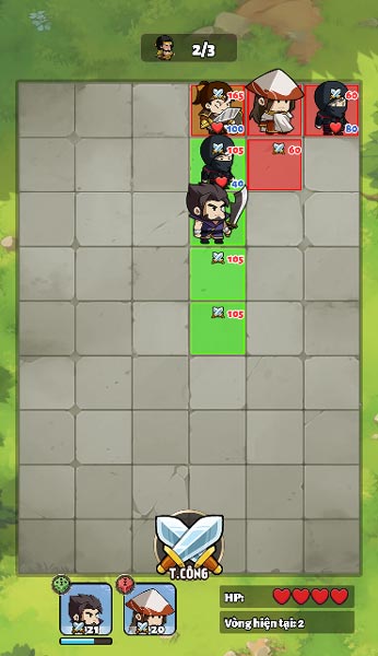 Mục tiêu là hạ gục tất cả lính của địch càng nhanh càng tốt