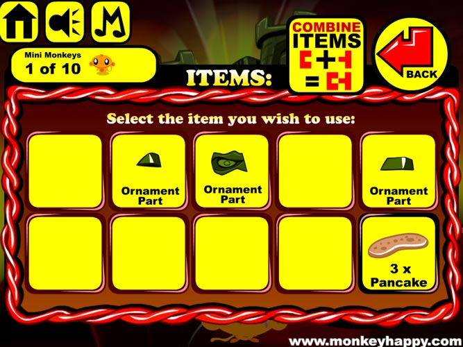 Ghép hoặc sử dụng các vật phẩm.