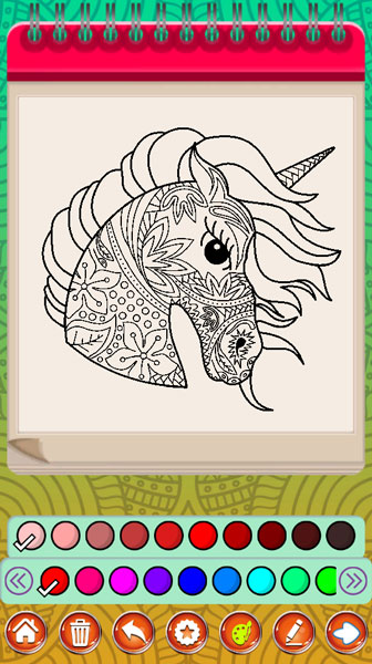 Tô màu cho các bức tranh.