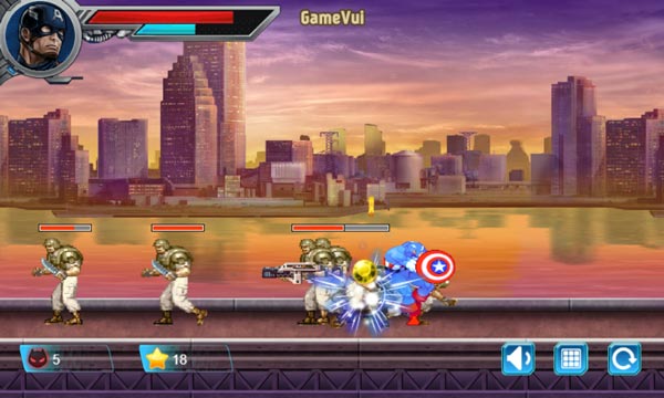 Tiêu diệt hết tất cả kẻ địch, quân phản diện