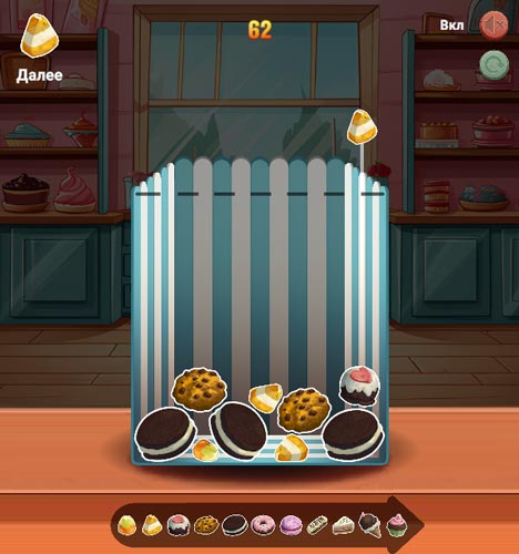 Chơi game Hợp nhất bánh kẹo - GameVui