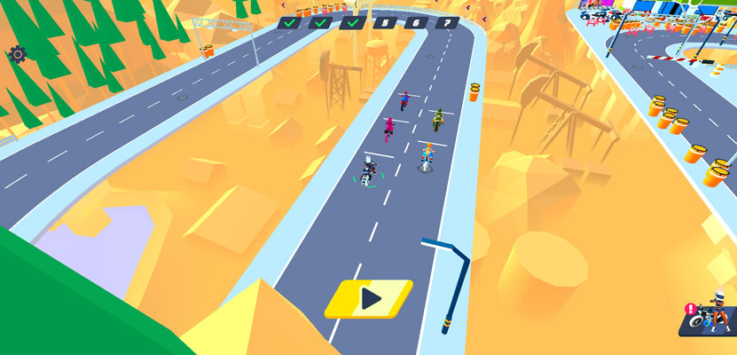 Chơi game Nữ hoàng đua xe - GameVui.vn