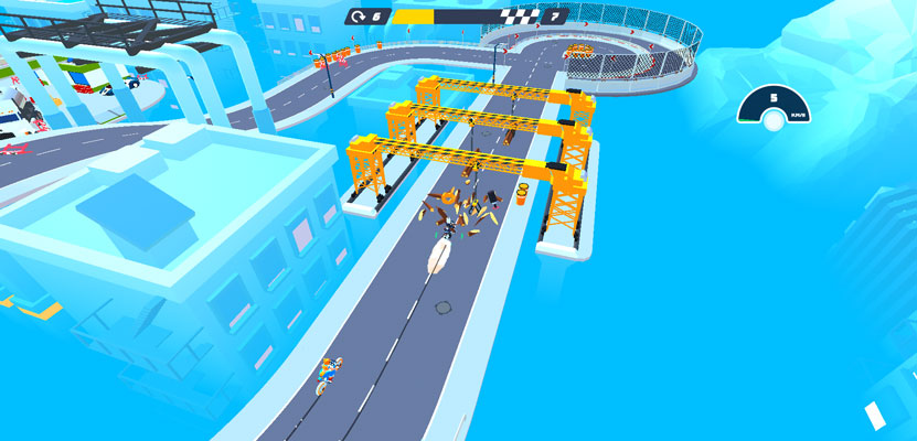 Hãy đi với tốc độ vừa đủ để tránh các chướng ngại vật nhé.