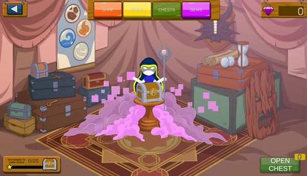 Tính năng vòng quay may mắn để nhận phần thưởng