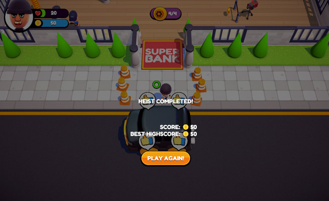 Kiếm đủ 4 bánh xe cho xe ô tô để hoàn thành màn chơi nhé.