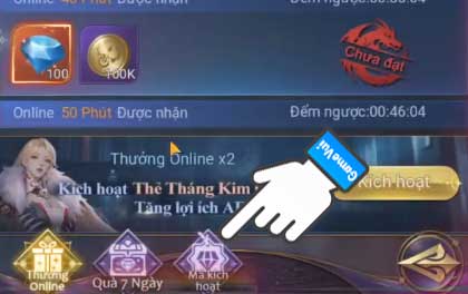 Chọn Mã kích hoạt