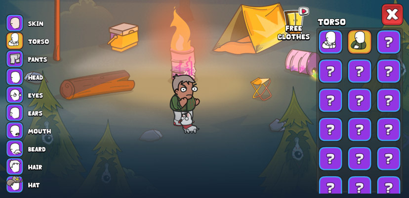 Game có nhiều các bộ trang phục đẹp khác nhau.