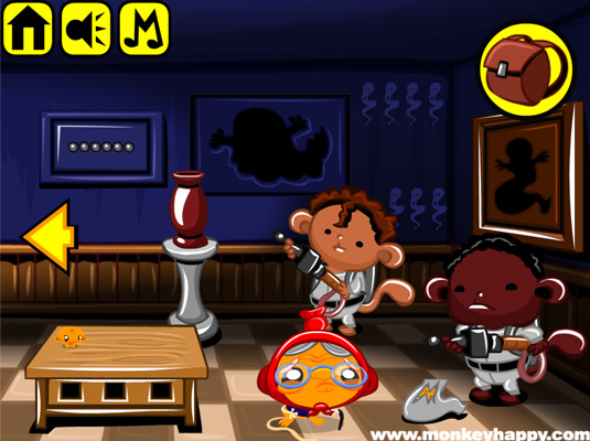 Giúp các chú khỉ bắt ma nhé.