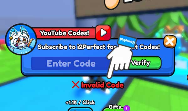 Invalid Code