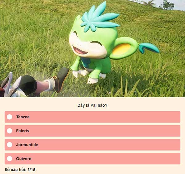 Chọn đáp án đúng