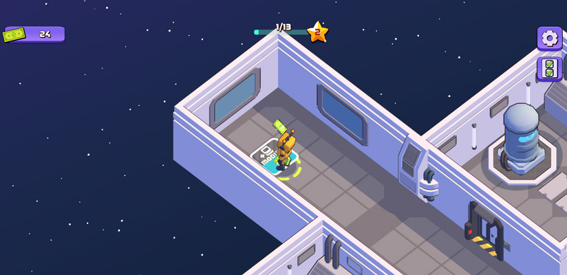 Mở rộng tàu không gian của bạn để trở thành một ông chủ giàu có nhé.