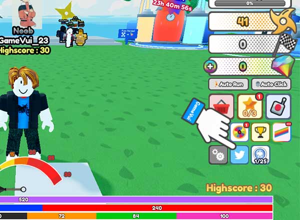 Nhấn biểu tượng Twitter