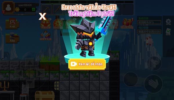 Rất nhiều mẫu Skin nhân vật để người chơi thay đổi