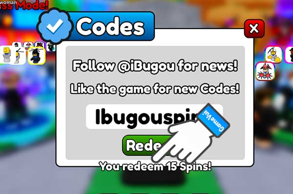 Phần thưởng đổi code