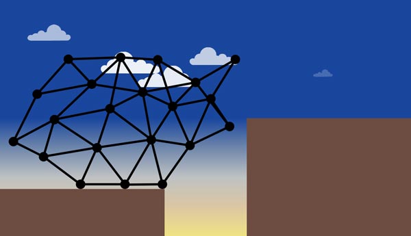 Người chơi có thể sáng tạo khi làm ra hình mẫu cây cầu, tòa nhà, ô tô...