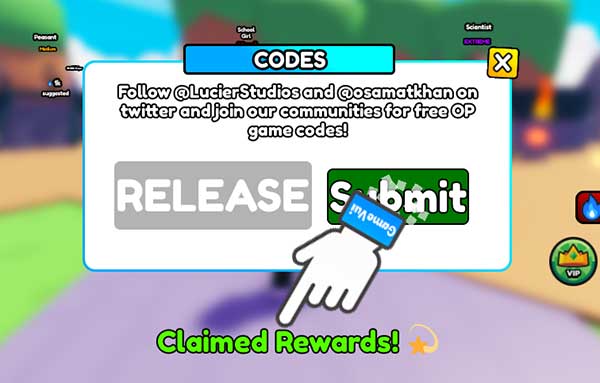 Claimed Rewards