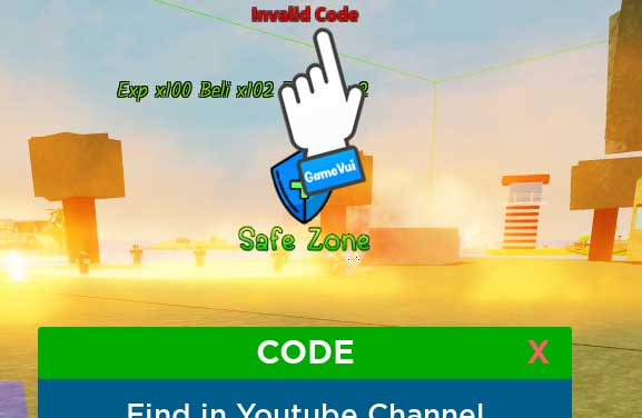 Invalid Code