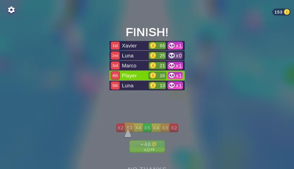 Hoàn thành đường đua ô tô