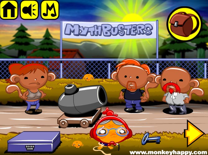 Chơi game Chú khỉ buồn: Adam và Jamie - GameVui.vn