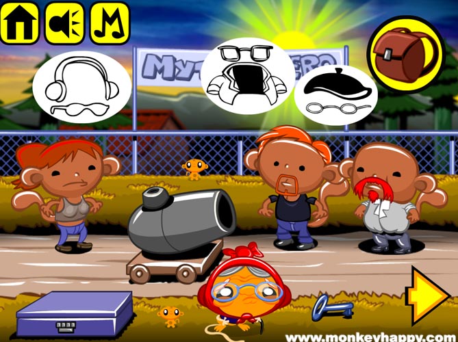 Tìm vật phẩm cho các chú khỉ nhé.