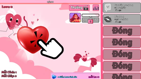 Chơi game Ngày lễ Valentine - GameVui