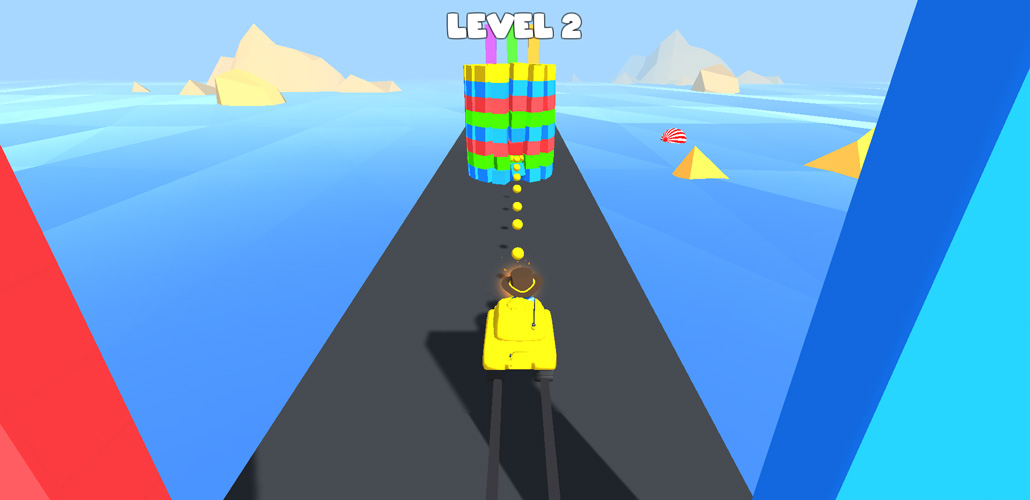 Phá mọi chướng ngại vật cản đường đi để về đích.