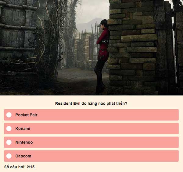 Chọn đáp án đúng