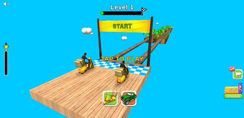 Chơi game Cuộc thi đổi xe - GameVui.vn