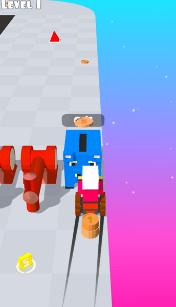 Dùng đồng xu để mở khóa các hộp cản đường đi.