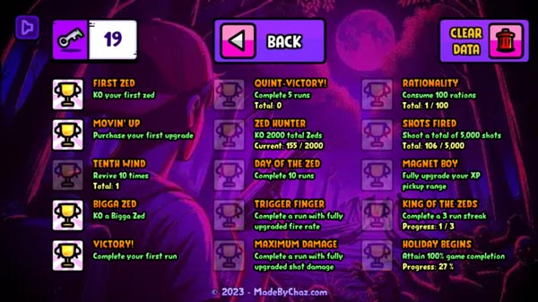 Mở khóa nhiều thành tích chiến đấu và nhận thưởng