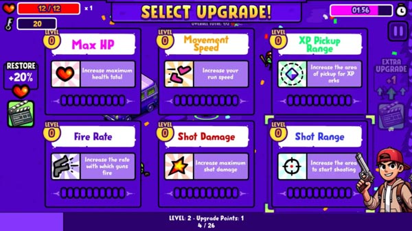 Nâng kỹ năng khi nhặt đủ kim cương