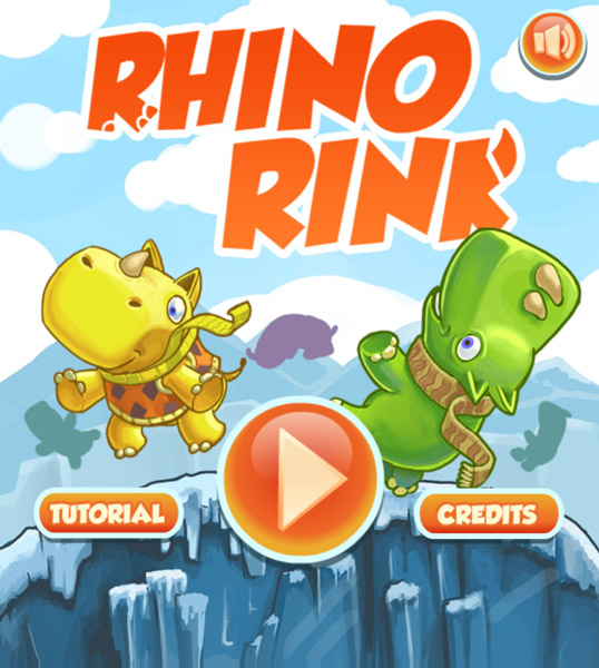 Chơi game Tê giác trượt băng - GameVui.vn