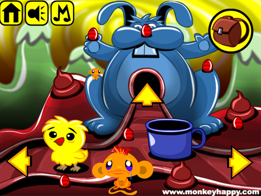 Chơi game Chú khỉ buồn 14: Lễ phục sinh - GameVui.vn