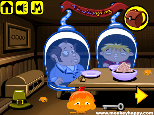 Chơi game Chú khỉ buồn: Lễ phục sinh - GameVui.vn