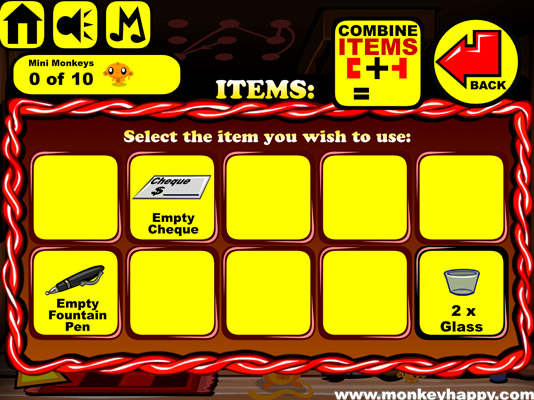 Ghép hoặc sử dụng các vật phẩm.