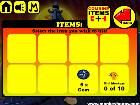 Ghép hoặc sử dụng các vật phẩm.