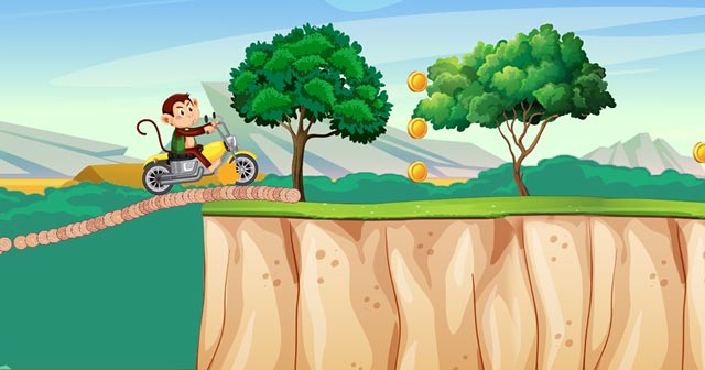 Khỉ con vẽ hình