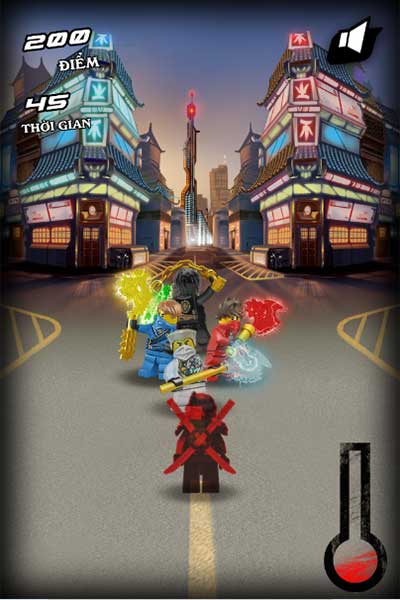 Chiến đấu với các Nindroid