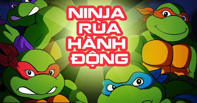 Ninja rùa hành động