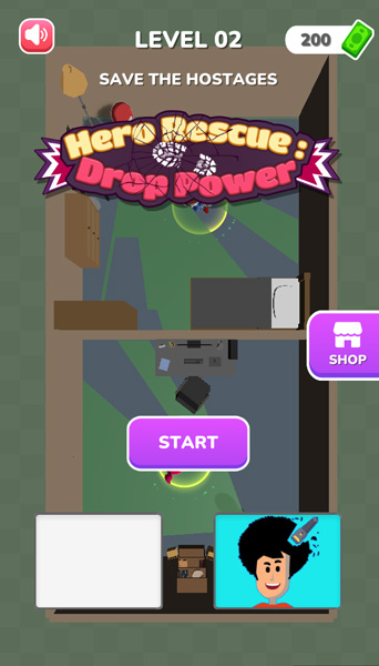 Chơi game Siêu anh hùng giải cứu- GameVui.vn