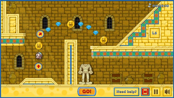 Mục đích là đưa được đầu xác ướp trở về phần thân