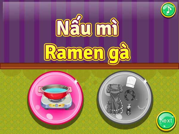 Hoàn thành 2 công đoạn chính là nấu mì Ramen và trang trí