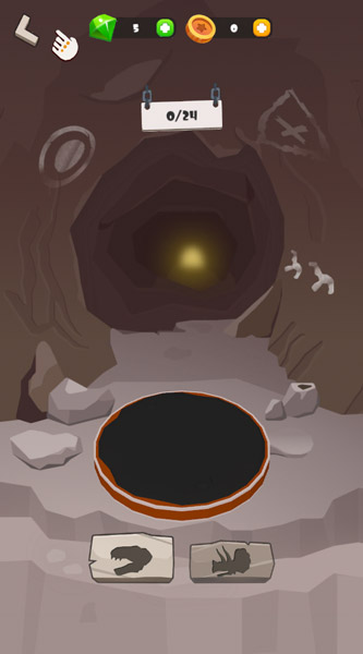 Tìm những mảnh khảo cổ.