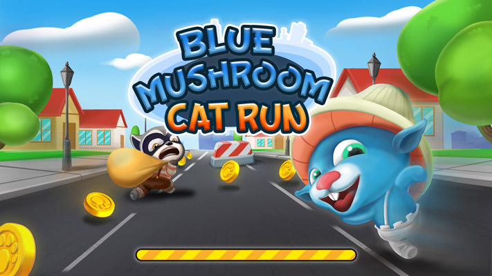 Chơi game Mèo nấm xanh phiêu lưu - GameVui.vn