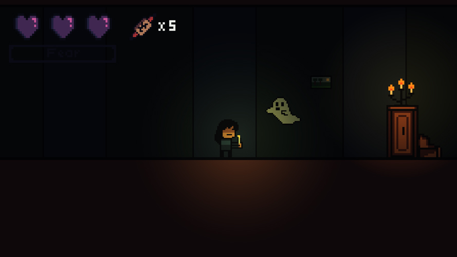 Đuổi hồn ma bằng bùa hộ mệnh và tìm lối ra.