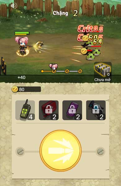 Cùng nhân vật chính chiến đấu để hạ gục lũ xác sống