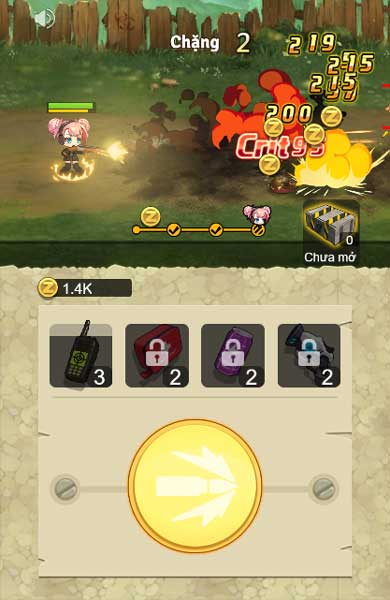 Bấm nút Năng lượng để tăng thêm sát thương, hoặc gọi thêm không kích hỗ trợ