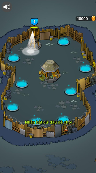 Nhiệm vụ của người chơi là bảo vệ khu trại của mình.