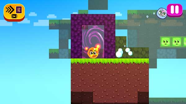 Điều khiển quả bóng Lửa di chuyển về đích